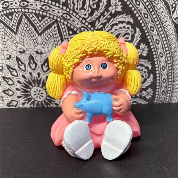 Vintage Other - Vintage Cabbage Patch doll plastic piggy bank